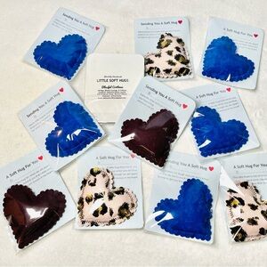 1-pc Handmade Soft Heart Pocket Hug